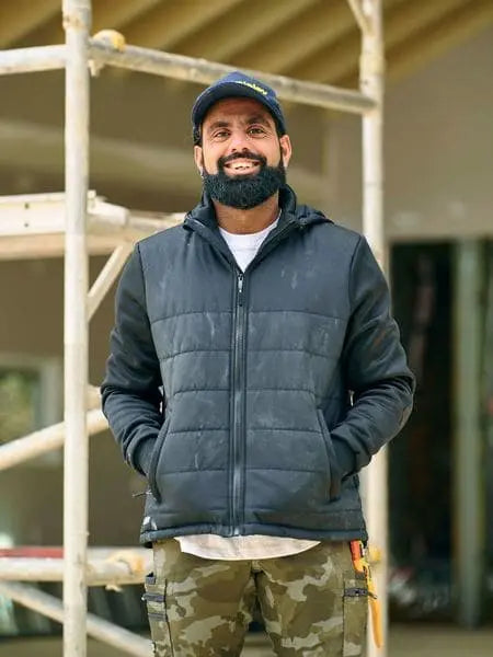 Bisley Workwear Puffer Fleece Hooded Jacket BJ6844 - City Workwear